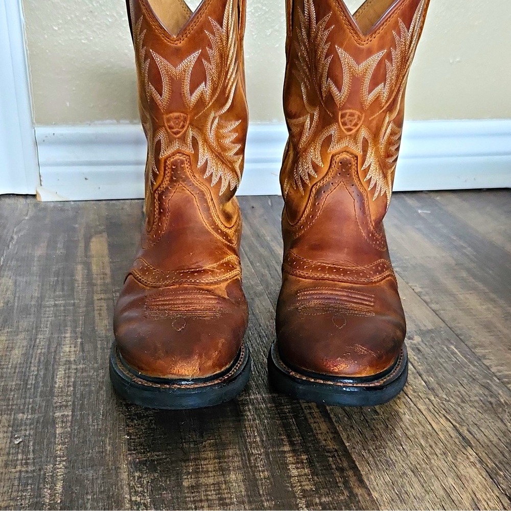 Ariat Roper Men's Western Boots Brown Leather US 10 EE MPN 10002304
